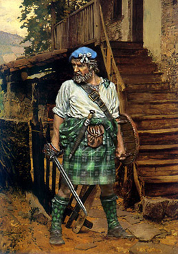 Highlander clan Forbes 